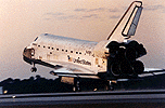 Shuttle landing
